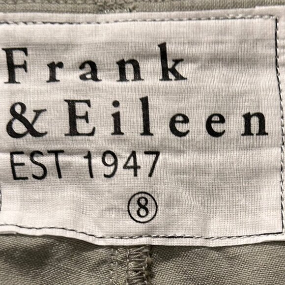 Frank & Eileen Kinsale pants - sage, size 8 - Picture 4 of 6